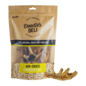 Doodles Deli Air Dried Chicken Feet 100g Dog Treat