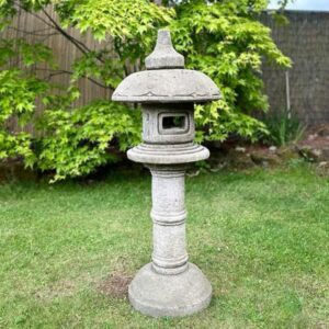 Bell Lantern Oriental Stone Garden Ornament 110cm