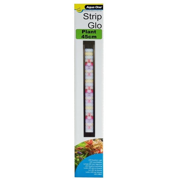 Aqua One StripGlo Plant LED Reflector 45cm 13.5W 1 Aqua One StripGlo Plant LED Reflector 45cm 13.5W
