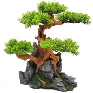 Aqua One Bonsai Tree on Rocks 27cm