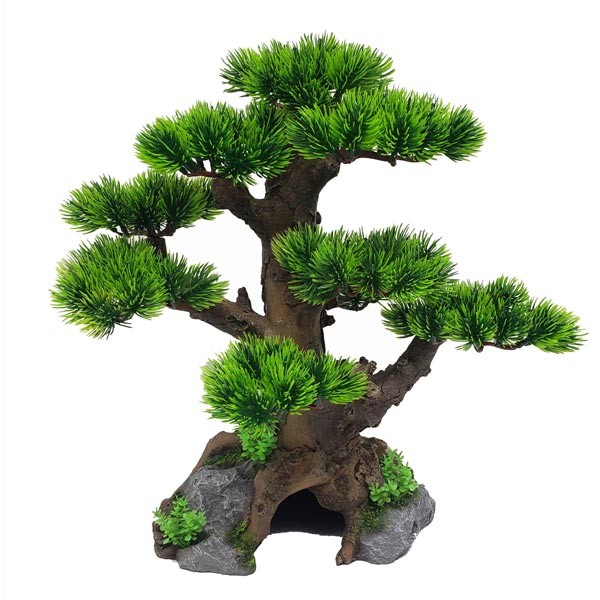 Aqua One Bonsai Tree with Hollow Base 35cm 1 Aqua One Bonsai Tree with Hollow Base 35cm