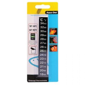 Aqua One Stick On Digital Thermometer