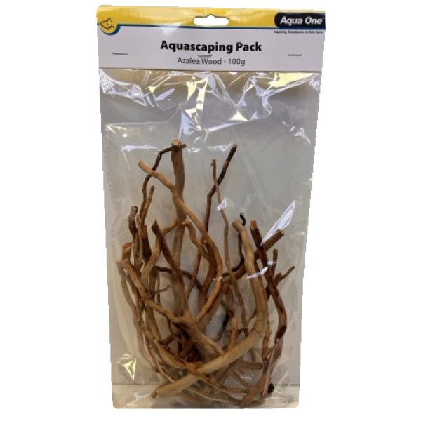 Aqua One Azalea Wood Aquascaping Pack 100g 1 Aqua One Azalea Wood Aquascaping Pack 100g