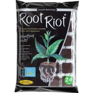 Growth Technology Root Riot Propagation 24 Cube Tray
