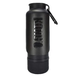 KONG H2O (740ml/25oz) Insulated Bottle Black