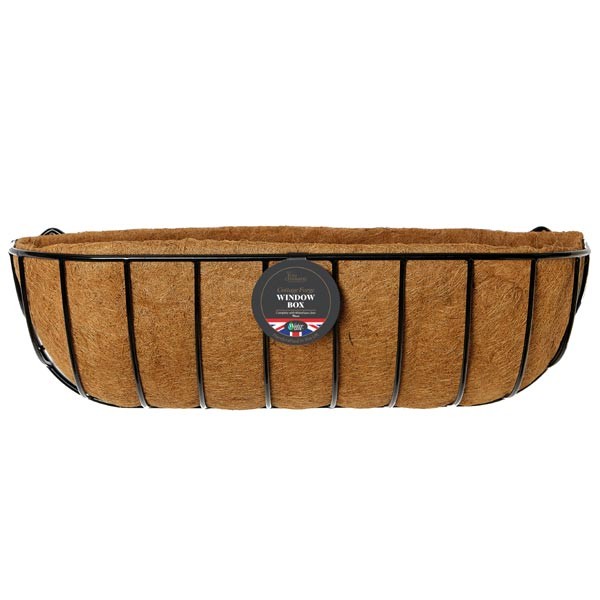 Tom Chambers Cottage Forge Window Box with Liner 75cm 1 Tom Chambers Cottage Forge Window Box with Liner 75cm