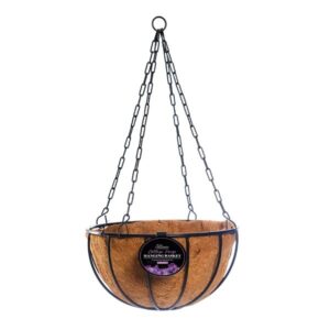 Cottage Forge Hanging Basket with Liner 40cm