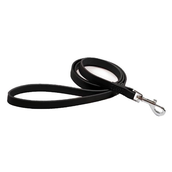 Ancol Classic Leather Lead Black 100 x 1.2cm 1 Ancol Classic Leather Lead Black 100 x 1.2cm