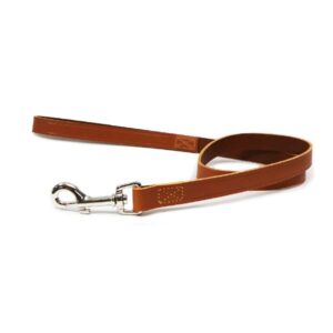 Ancol Classic Leather Lead Tan 100 x 1.9cm