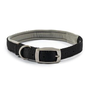 Ancol Padded Viva Collar Black Size 4