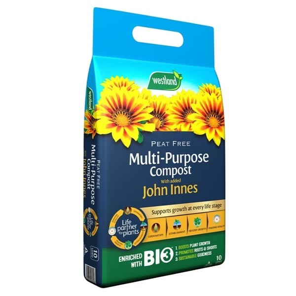 Westland Multi-Purpose Compost with John Innes Peat Free 10 Litres 1 Westland Multi-Purpose Compost with John Innes Peat Free 10 Litres