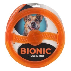 Bionic Toss N Tugg 23cm Dog Toy