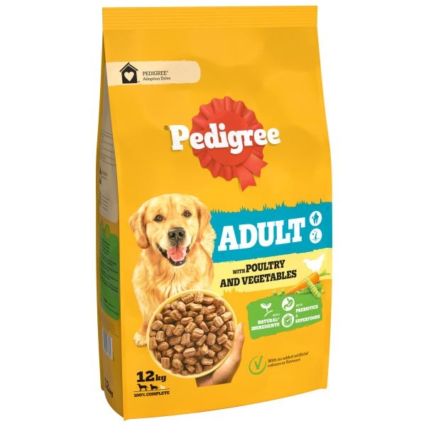 Pedigree Complete with Poultry and Vegetables 12kg Dry Dog Food 1 Pedigree Complete with Poultry and Vegetables 12kg Dry Dog Food
