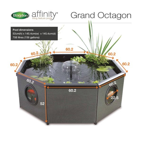 Blagdon Affinity Grand Octagon Pool Kit 5 Blagdon Affinity Grand Octagon Pool Kit - Image 5