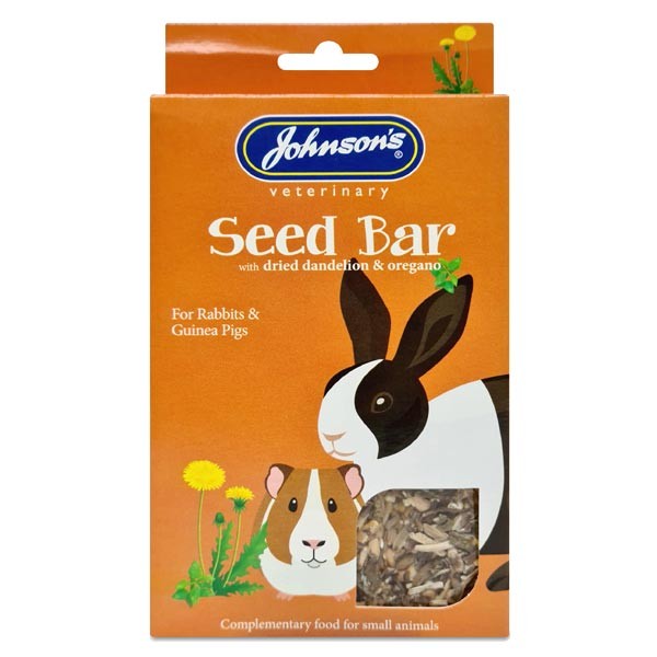 Johnson's Rabbit & Guinea Pig Seed Bar 100g 1 Johnson's Rabbit & Guinea Pig Seed Bar 100g