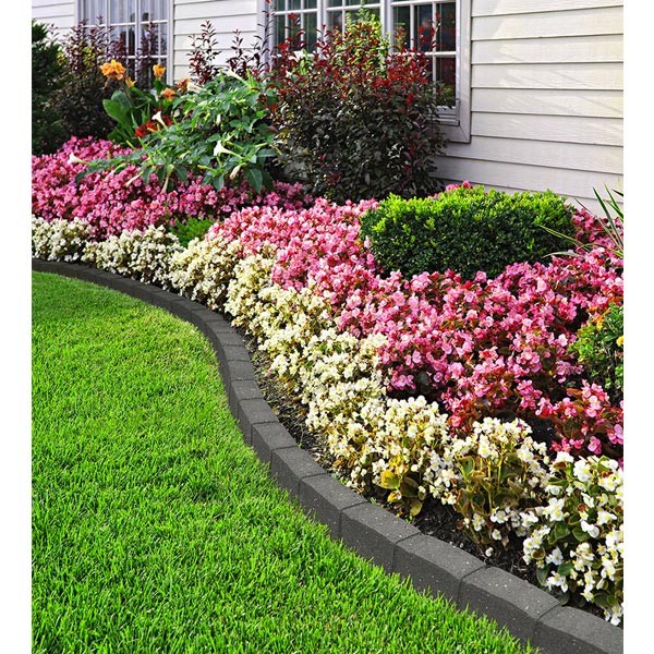 EzBorder Roman Stone Flexible Eco Border Grey 120cm 3 EzBorder Roman Stone Flexible Eco Border Grey 120cm - Image 3