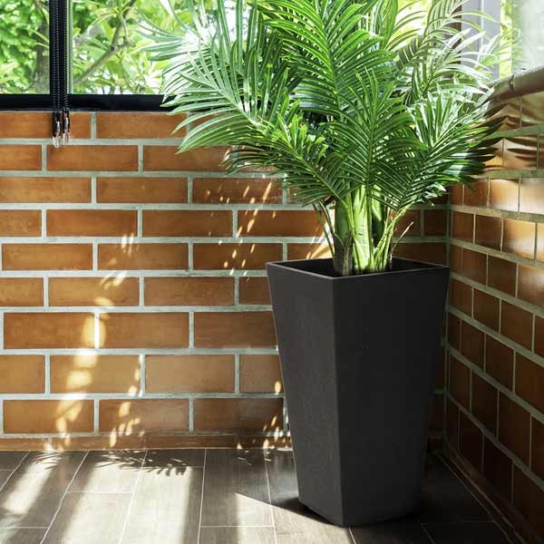 Tierra Verde Sonata Slate Grey Eco Planter 50cm 4 Tierra Verde Sonata Slate Grey Eco Planter 50cm - Image 4