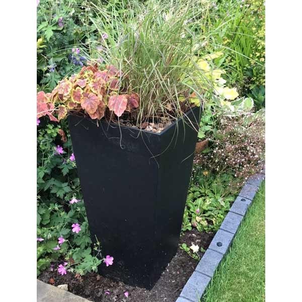 Tierra Verde Sonata Slate Grey Eco Planter 71cm 2 Tierra Verde Sonata Slate Grey Eco Planter 71cm - Image 2