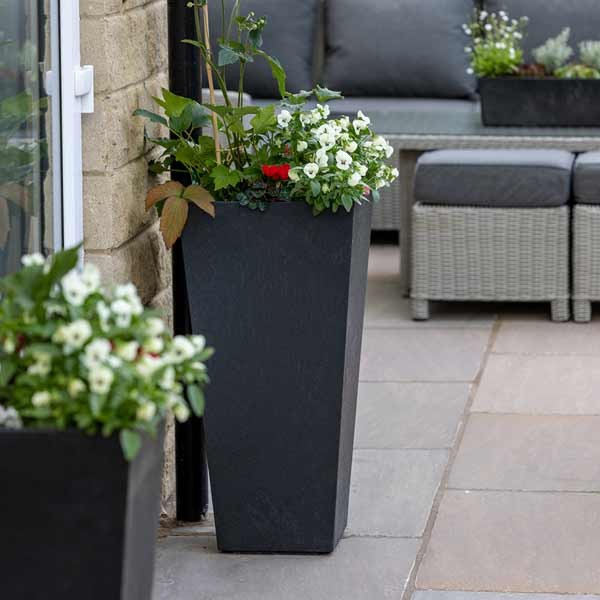 Tierra Verde Sonata Slate Grey Eco Planter 71cm 3 Tierra Verde Sonata Slate Grey Eco Planter 71cm - Image 3
