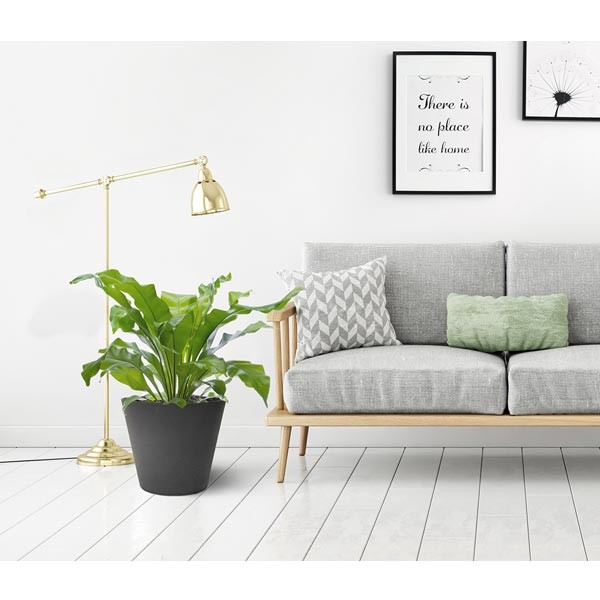Tierra Verde Octavia Slate Grey Eco Planter 38cm 2 Tierra Verde Octavia Slate Grey Eco Planter 38cm - Image 2