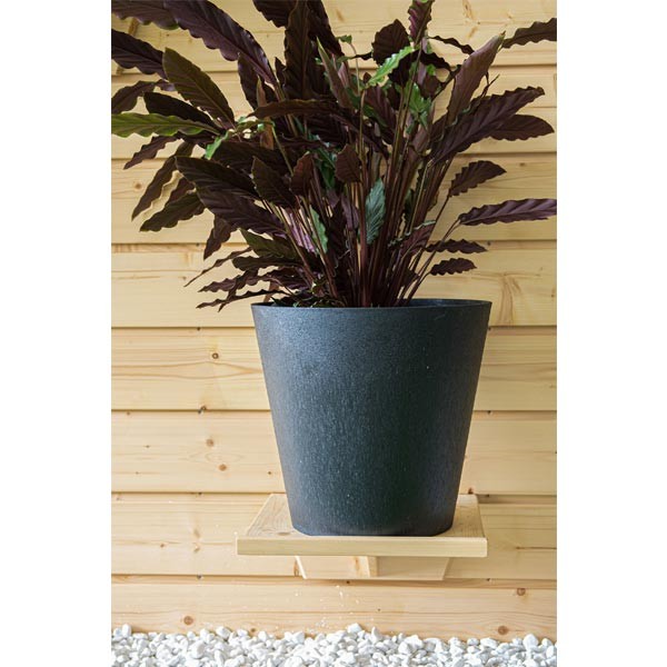 Tierra Verde Octavia Slate Grey Eco Planter 38cm 4 Tierra Verde Octavia Slate Grey Eco Planter 38cm - Image 4