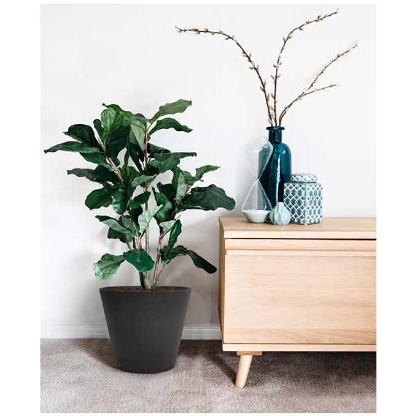 Tierra Verde Octavia Slate Grey Eco Planter 38cm 5 Tierra Verde Octavia Slate Grey Eco Planter 38cm - Image 5