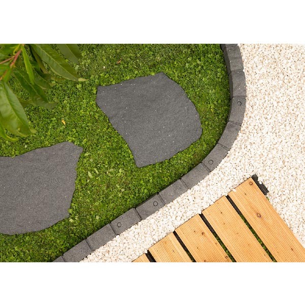 EcoWay Natural Stone Earth Brown Eco Stepping Stone 46cm 2 EcoWay Natural Stone Earth Brown Eco Stepping Stone 46cm - Image 2