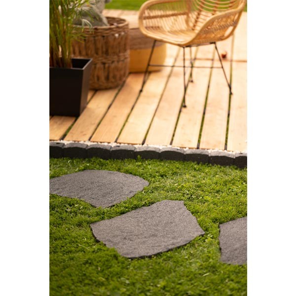 EcoWay Natural Stone Earth Brown Eco Stepping Stone 46cm 3 EcoWay Natural Stone Earth Brown Eco Stepping Stone 46cm - Image 3