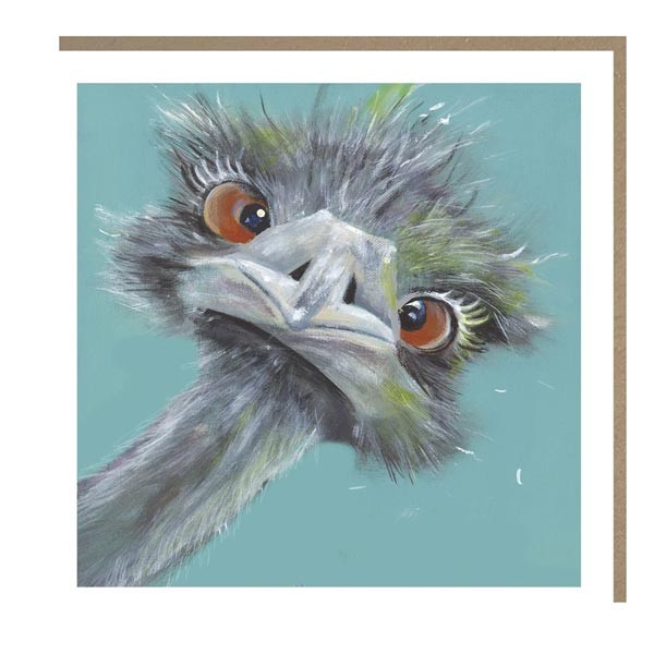 Pankhurst Gallery "Emu Ogle" Card 1 Pankhurst Gallery "Emu Ogle" Card