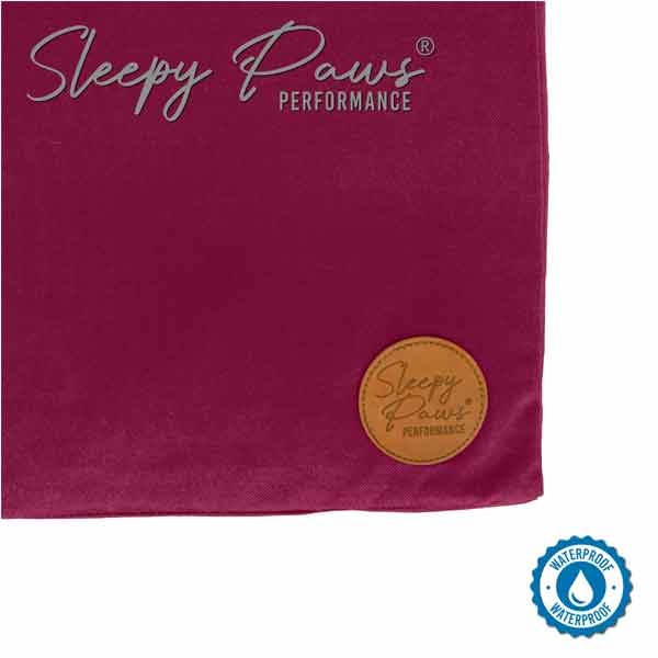 Ancol Sleepy Paws Performance Waterproof Pad Bed Red 107 x 69cm 2 Ancol Sleepy Paws Performance Waterproof Pad Bed Red 107 x 69cm - Image 2