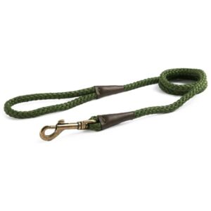 Ancol Heritage Rope Lead Green 1.07m x 12mm