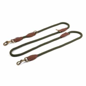 Ancol Heritage Rope Multiway Training Lead Green 2m x 12mm