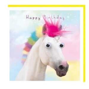 Fluff "Unicorn" Birthday Card