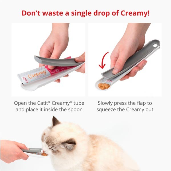 Catit Creamy Feeding Spoon 3 Catit Creamy Feeding Spoon - Image 3
