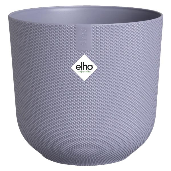 Elho Jazz Round Lavender Lilac 19cm Flower Pot 1 Elho Jazz Round Lavender Lilac 19cm Flower Pot