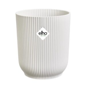 Elho Vibes Fold Orchid High Silky White 12.5cm Flower Pot