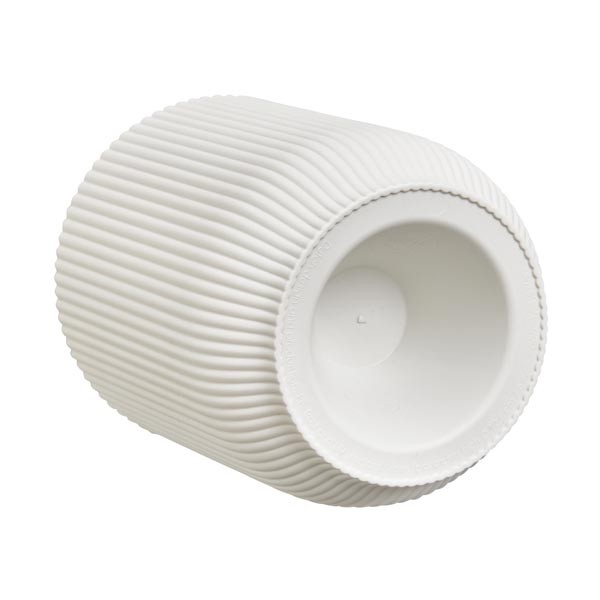 Elho Vibes Fold Orchid High Silky White 12.5cm Flower Pot 3 Elho Vibes Fold Orchid High Silky White 12.5cm Flower Pot - Image 3