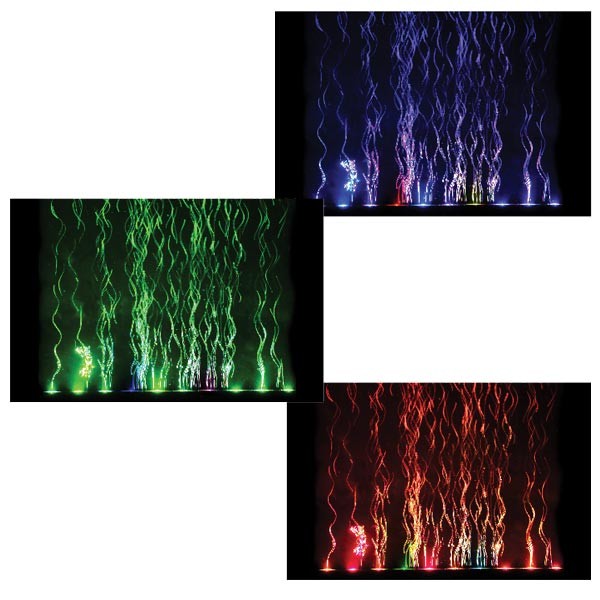 Aqua One LED Colour Changing Bubble Curtain 25cm 2 Aqua One LED Colour Changing Bubble Curtain 25cm - Image 2