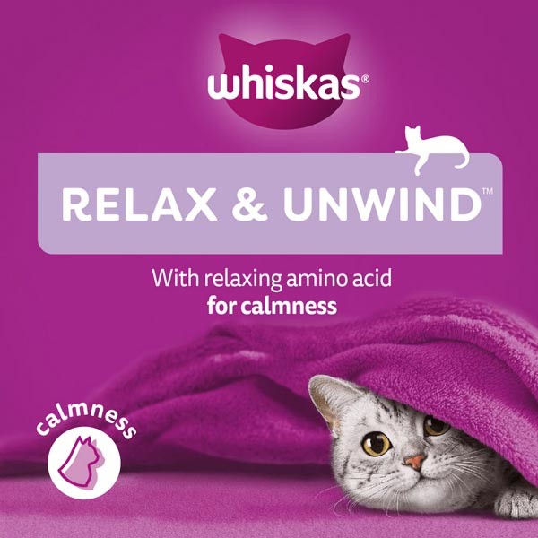Whiskas Relax & Unwind with Chicken Adult Cat Treats 45g 3 Whiskas Relax & Unwind with Chicken Adult Cat Treats 45g - Image 3