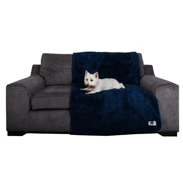 Pet Rebellion Comfy Cover Navy 100x170cm 1 Pet Rebellion Comfy Cover Navy 100x170cm