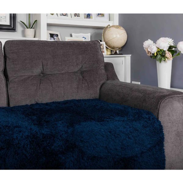 Pet Rebellion Comfy Cover Navy 100x170cm 4 Pet Rebellion Comfy Cover Navy 100x170cm - Image 4
