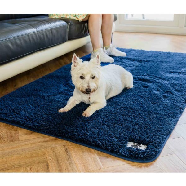 Pet Rebellion Comfy Cover Navy 100x170cm 2 Pet Rebellion Comfy Cover Navy 100x170cm - Image 2