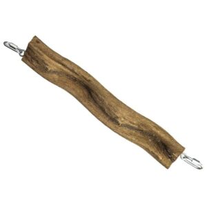 Northern Parrot Wavy Wood Wiggle Corner Perch Small