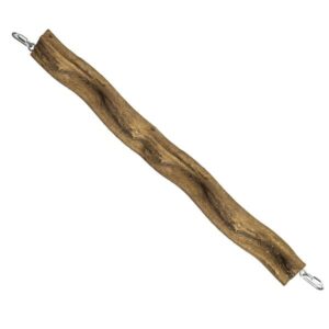 Northern Parrot Wavy Wood Wiggle Corner Perch Medium