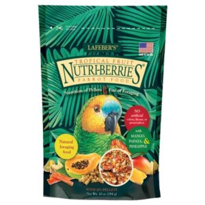 Lafeber NutriBerries Tropical Fruit 284g Complete Parrot Food
