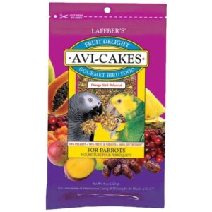 Lafeber Avi-Cakes Fruit Delight Gourmet Parrot Food 8oz