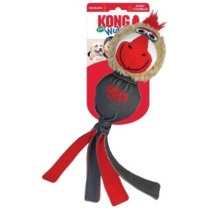 KONG Wubba Zoo Mandrill Dog Toy