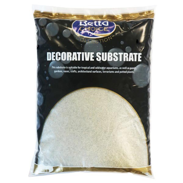 Betta Choice White Sahara Sand 5kg 1 Betta Choice White Sahara Sand 5kg