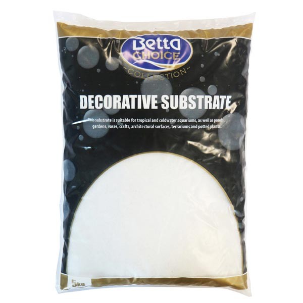 Betta Choice Snow Sand 5kg 1 Betta Choice Snow Sand 5kg