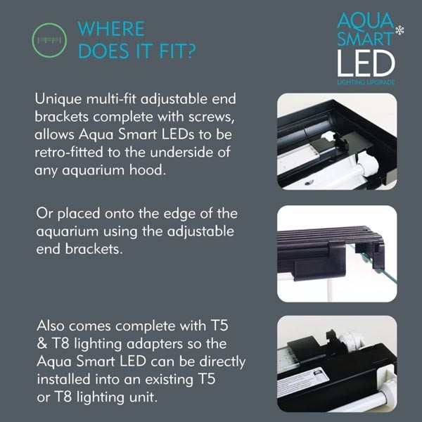 Interpet Aqua Smart LED 27.5w 80-101cm 4 Interpet Aqua Smart LED 27.5w 80-101cm - Image 4